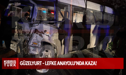 Eski Güzelyurt - Lefke Anayolu’nda Kaza: 6 Yaralı