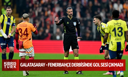 Galatasaray - Fenerbahçe derbisinde gol sesi çıkmadı