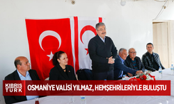 Osmaniye Valisi Dr. Erdinç Yılmaz, Gazilerle Birlikte KKTC’nin Korkuteli Köyü'nde Hemşehrileriyle Buluştu