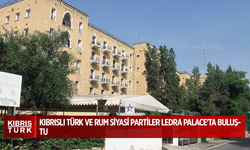 Kıbrıslı Türk ve Rum siyasi partiler Ledra Palace'ta buluştu