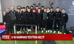 U 16 karması testten geçti