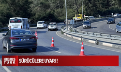 Girne-Lefkoşa ana yolunda aydınlatma çalışması yapılıyor