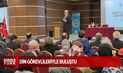 T.C. Diyanet İşleri Başkan Yardımcısı Doç. Dr. Burhan İşliyen din görevlileriyle buluştu