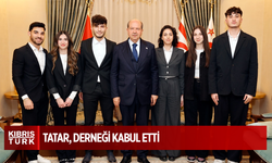 Cumhurbaşkanı Tatar, Kıbrıs Türk Öğrenciler Birliği Derneği Türkiye Başkanı ve üyelerini kabul etti