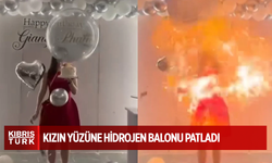 Vietnam'da doğum gününü kutlayan genç kızın yüzüne hidrojen balonu patladı
