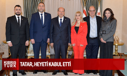 Cumhurbaşkanı Tatar, İngiltere Kıbrıs Türk Dernekleri Konseyi ile görüştü