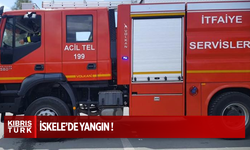 İskele’de apartman dairesinde yangın çıktı