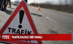 Girne ve Lefkoşa’da kaza: 1 yaralı