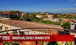 Lefke bölgesi sivil toplum örgütleri, Başbakan Üstel’i ziyaret etti