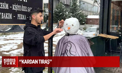Kocaeli'de Kardan Adam Tıraşı