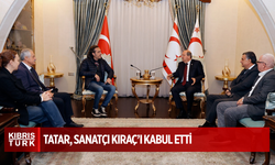 Cumhurbaşkanı Tatar, sanatçı Kıraç’ı kabul etti