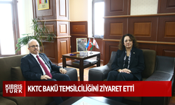 Türkiye'nin Bakü Büyükelçisi Akgün, KKTC Bakü Temsilciliğini ziyaret etti