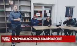 Lefke Çevre ve Ekoloji Derneği beton fabrikasının Çamlıköy bölgesinde sebep olacağı zararlara dikkat çekti
