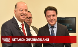 Türkiye İş Bankası tarafından ultrason cihazı bağışlandı