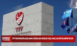 TFF'den resmi açıklama: İddialar gerçek dışı, maçlar ertelenmeyecek