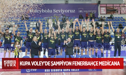 Kupa Voley'de şampiyon Fenerbahçe Medicana