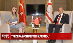 Tatar: “Federasyon defteri kapandı. Egemen eşitlik temelinde iki devletli çözüm modelimizle ilerliyoruz”