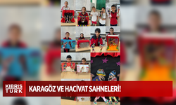 LAPTA İLKOKULU ÖĞRENCİLERİNDEN GERİ DÖNÜŞÜM MALZEMELERİYLE KARAGÖZ VE HACİVAT SAHNELERİ!