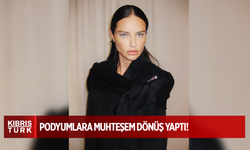 Adriana Lima, podyumlara muhteşem dönüş yaptı!