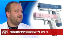 Çocukları için su tabancası aldı! Ceza kesildi