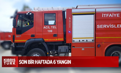 Haftalık itfaiye raporu