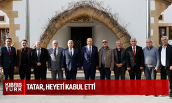 Tatar Çukurovalılar Derneği Başkanı ve Yönetim Kurulunu kabul etti