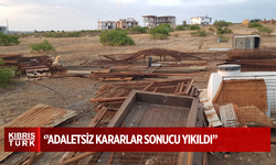 Güzelyurt Hayvanları Koruma Derneği, gönüllülerin kurduğu barınağın yıkılmasına tepkili