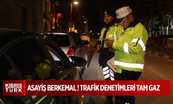 Lefkoşa ve İskele Polis Müdürlükleri’nden eş zamanlı asayiş ve trafik denetimleri