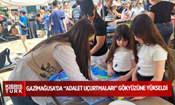 Gazimağusa’da “Adalet Uçurtmaları” Gökyüzüne Yükseldi
