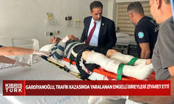 Çalışma Bakanı Gardiyanoğlu, trafik kazasında yaralanan engelli bireyleri ziyaret etti