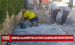Gönyeli-Alayköy’de Altyapı ve Kaldırım Yenileme Çalışmaları Hız Kesmeden Devam Ediyor