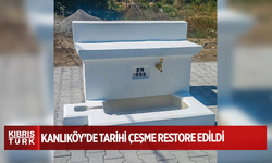 KANLIKÖY’DE TARİHİ ÇEŞME RESTORE EDİLDİ
