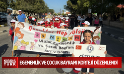 Güzelyurt’ta 23 Nisan Ulusal Egemenlik ve Çocuk Bayramı korteji düzenlendi