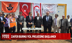 Zafer Burnu Yol Projesi başladı