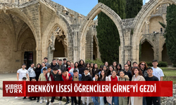 Erenköy Lisesi öğrencileri "Ülkemi Tanıyorum" projesi kapsamında Girne'yi gezdi