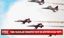 Türk Yıldızları TEKNOFEST KKTC'de gösteri uçuşu yaptı