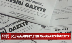 Üçlü kararnameyle yeni atamalar Resmi Gazete'de