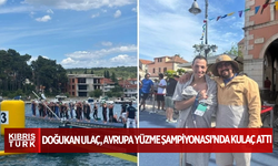 Doğukan Ulaç, Avrupa Yüzme Şampiyonası’nda kulaç attı