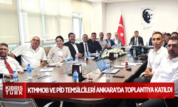 KTMMOB ve PİD temsilcileri Ankara’da toplantıya katıldı