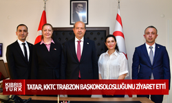 Cumhurbaşkanı Ersin Tatar, KKTC Trabzon Başkonsolosluğunu ziyaret etti