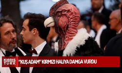 "Kuş adam" kırmızı halıya damga vurdu