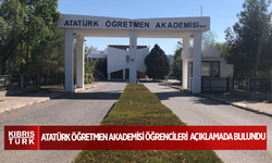 Atatürk Öğretmen Akademisi öğrencileri değiştirilen öğretmenlik sınav tüzüğünün geri çekilmesini istedi