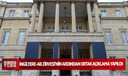İngiltere-AB Zirvesi'nin ardından ortak açıklama yapıldı