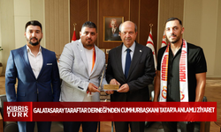 Galatasaray Taraftar Derneği’nden Cumhurbaşkanı Tatar’a Anlamlı Ziyaret