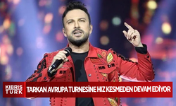 Tarkan Avrupa turnesine hız kesmeden devam ediyor