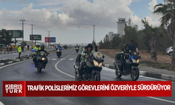 Trafik Polislerimiz Görevlerini Özveriyle Sürdürüyor