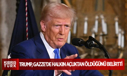 ABD Başkanı Trump, Gazze'de halkın açlıktan öldüğünü belirtti