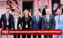 GÜLBEN ERGEN 58.ANAOKULUNU AHMET MİNGUZZİ ADINA BAYBURT’DA AÇTI