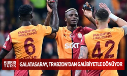 Galatasaray, Trabzon'dan galibiyetle dönüyor: Şampiyonluğa 1 puan kaldı!