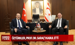 Öztürkler, Prof. Dr. Saraç’ı kabul etti